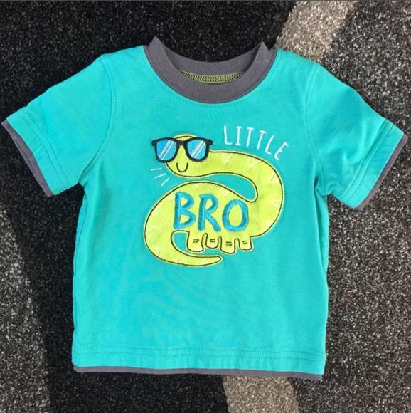 Little bro dinosaur shirt