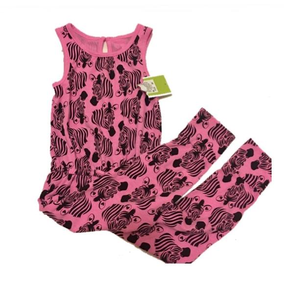 Zebra printed romper