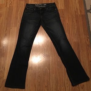 Express Barely Boot Jeans