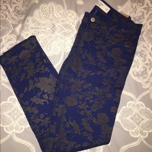 Abercrombie & Fitch Patterned Jeggings - Size 27