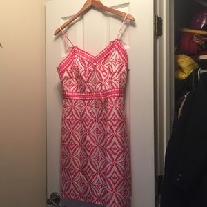 Milly, silk spaghetti strap dress