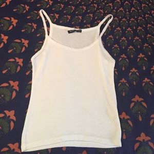 White Brandy Melville Tank