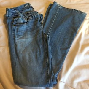 American eagle artist flare jeans
