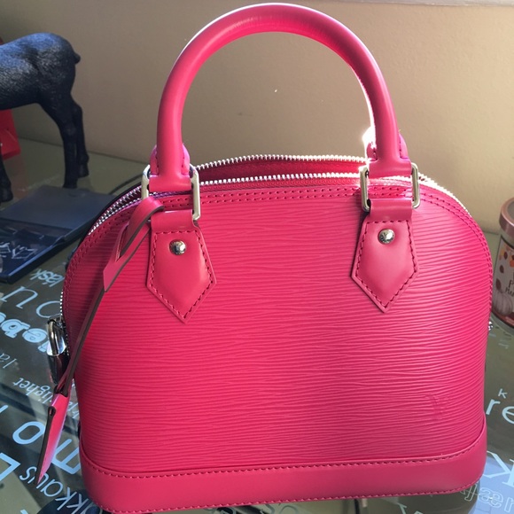 Louis Vuitton Hot Pink Epi Alma BB - Picture 1 of 4