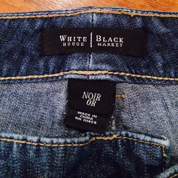 White House || Black Market dressy flare jeans ||0 - Picture 2 of 3