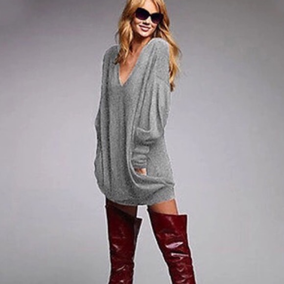 Black oversized sweater - Picture 2 of 4