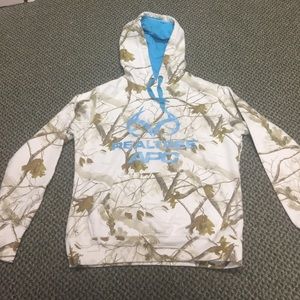 Lady Bell size medium real tree apc hoodie