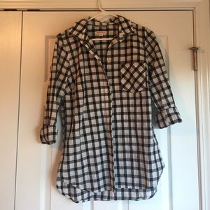 Buffalo check women's button down