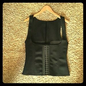 Black Bustier waist trainer