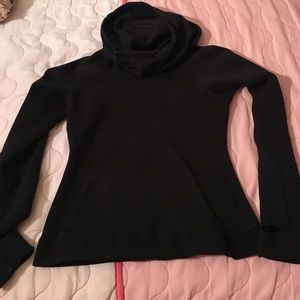 black nike tech sweater