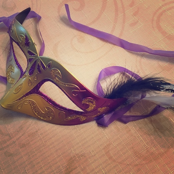 Purple Masquerade Mask