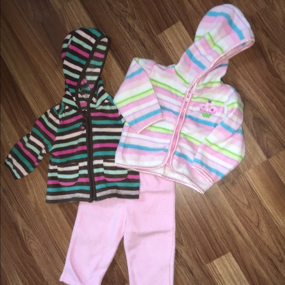 Girls 3-6 months fleece.