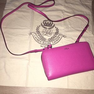 Ralph Lauren leather purse