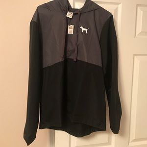 Victoria's Secret pink windbreaker jacket