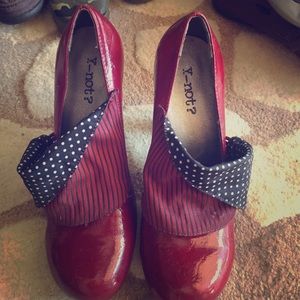 Red high heels