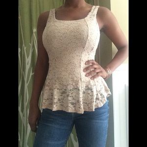 Lace Tank Top
