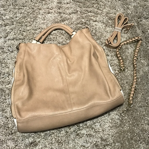 Nautical-esk style hobo bag