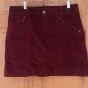 Athleta Velvet Pencil Skirt