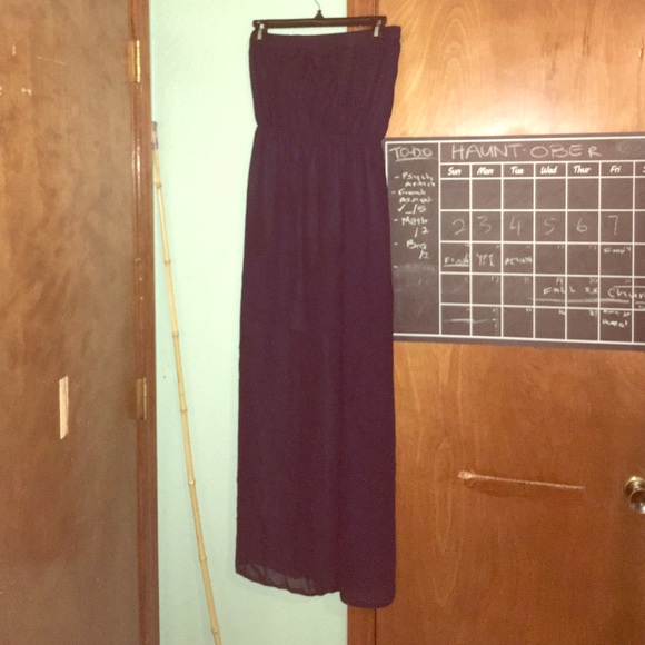 Strapless Maxi