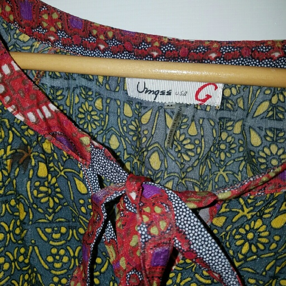 Umgee Cold Shoulder Top - Picture 2 of 4