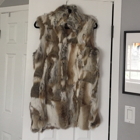 Adrienne Landau Rabbit Vest
