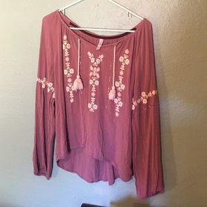 Light Purple sequined blouse!