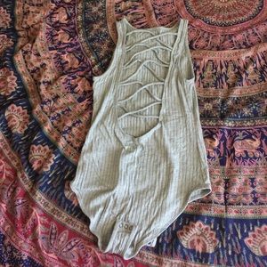 Abercrombie and fitch M bodysuit
