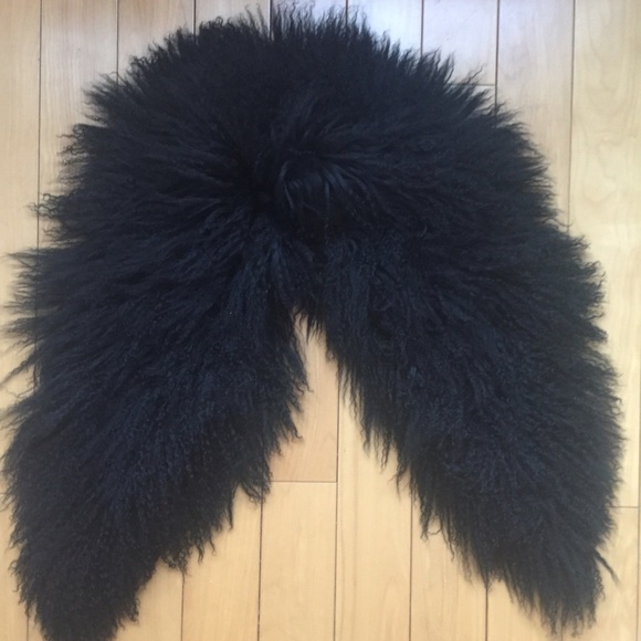 TopShop 100% real sheepskin fur stole