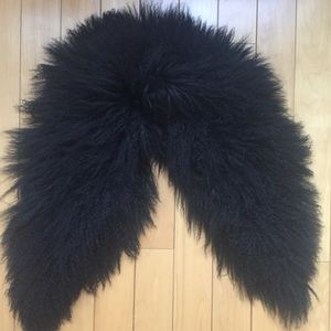 TopShop 100% real sheepskin fur stole