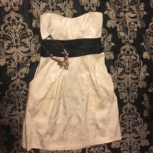Ivory formal dress