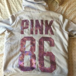 Victoria Secret PINK fashion show hoodie.