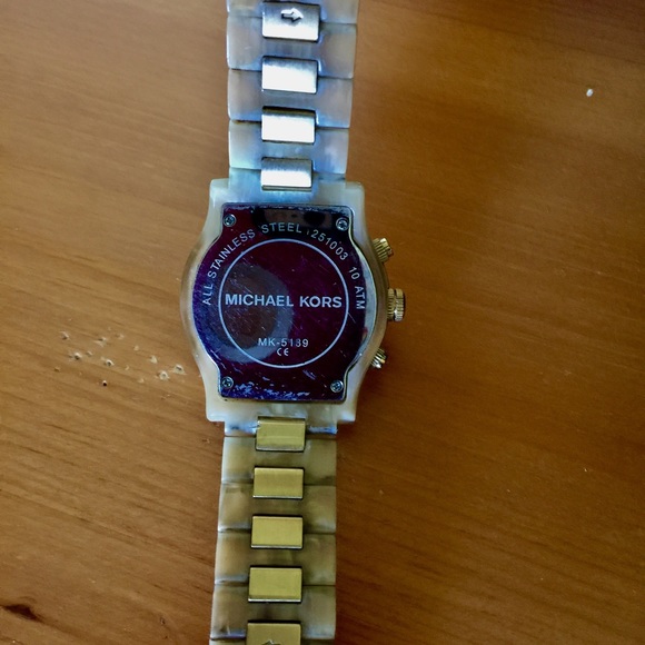 Michael Kors Tortoise Chronograph Watch main image 4