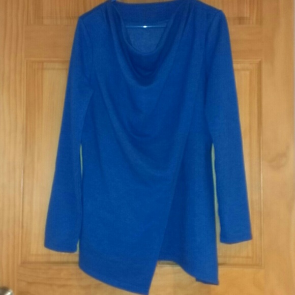 Marc New York Asymmetrical Long-Sleeve Tunic