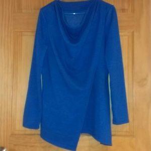 Marc New York Asymmetrical Long-Sleeve Tunic