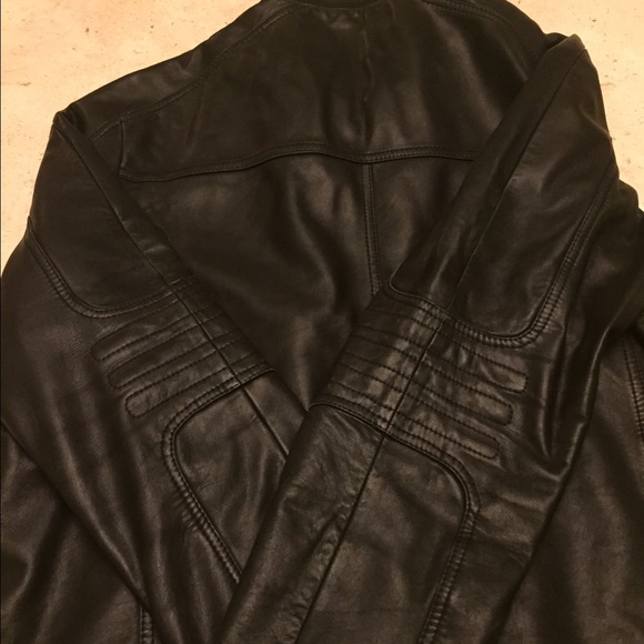 Cole Haan Leather Jacket - Picture 2 of 4