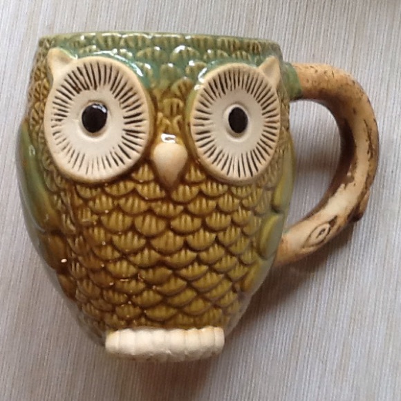 Heavy Owl mug - on hold