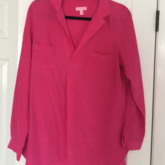 Lily Pulitzer 100% silk blouse