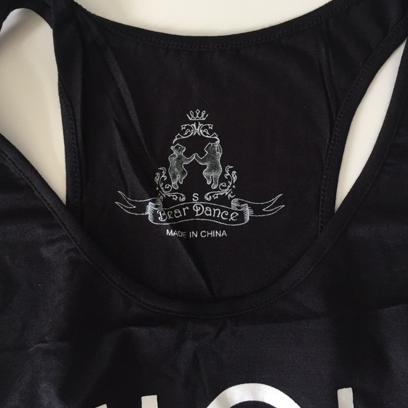 🎀LAST ONE🎀High Heels High Hopes black tank top - Picture 4 of 4