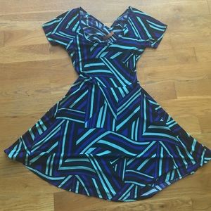 A-line size medium dress.