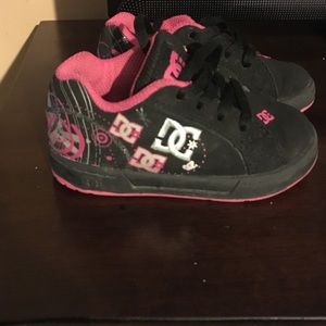 DC little girls shoes, good used condition