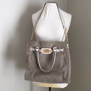 Michael Kors linen handbag