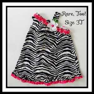 Rare, Too! Zebra Print Dress