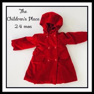 The Children's Place Red Dress Coat