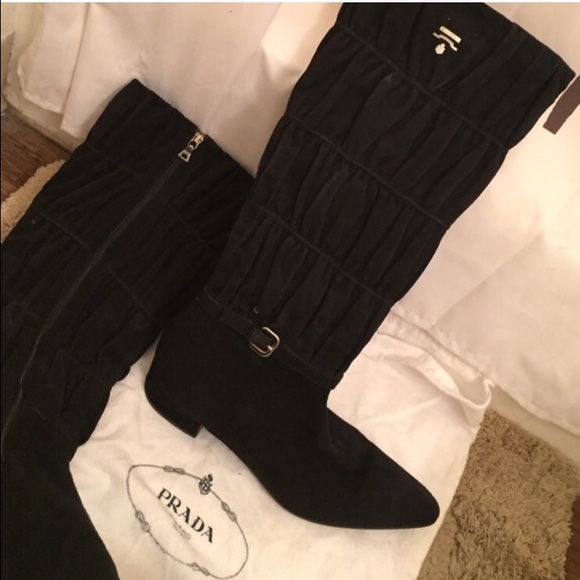 Prada Suede Boots