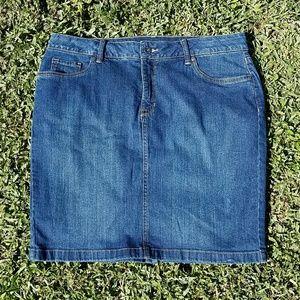 Jean skirt