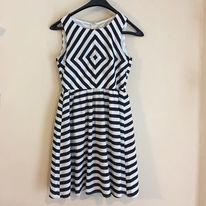 Black and White Dress