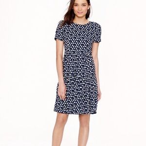 J. Crew Tiered Dress in Blurred Floral Size 10P