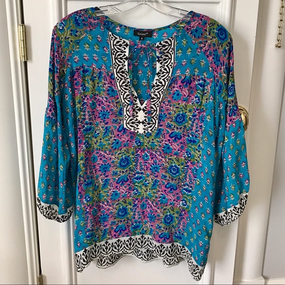 Tolani Long-Sleeved Blouse (Women's Small)