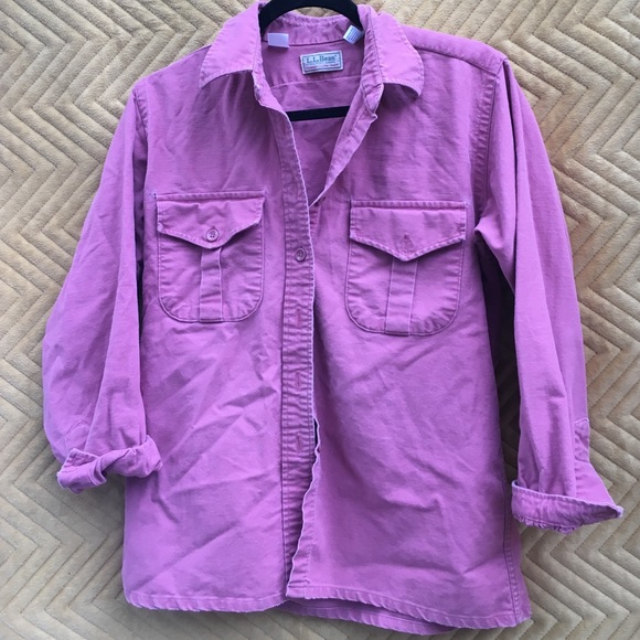 Vintage LL Bean Chamois Cloth shirt