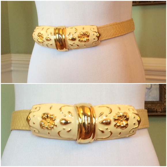 ALEXIS KIRK  GENUINE REPTILE BELT - Picture 2 of 4